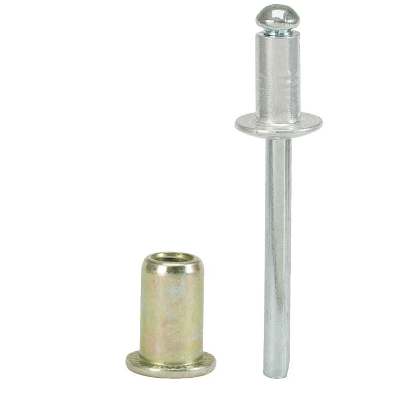 Coffret de pince à rivets et écrous aveugles (insert) - 2 bras pliants - KS TOOLS - 150.9630