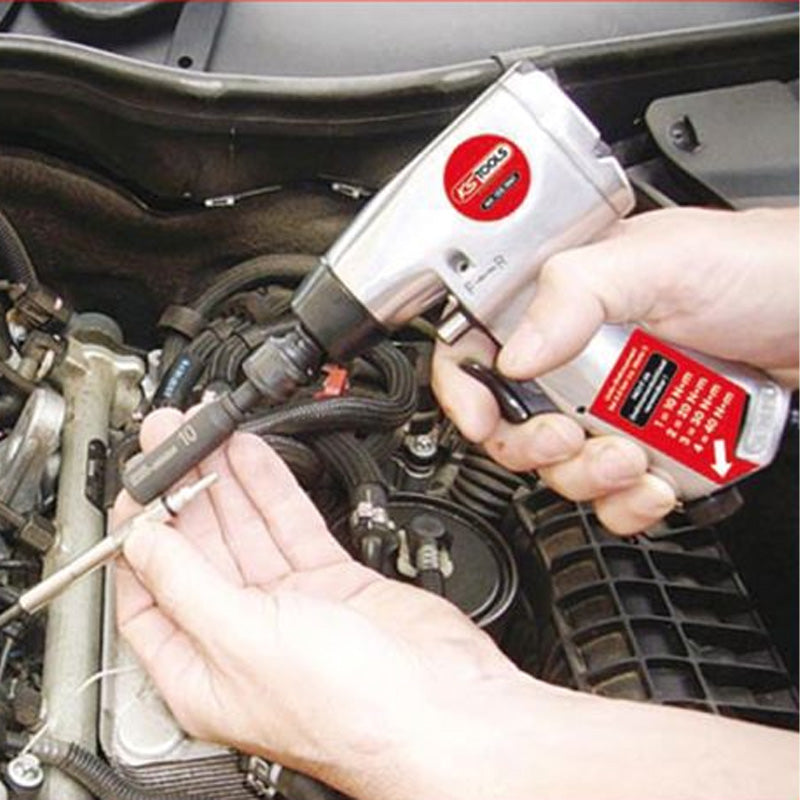 Coffret clé à chocs vibrante 1/4'' 10-40Nm pour bougies de préchauffage - 5pcs - KS TOOLS - 152.1060