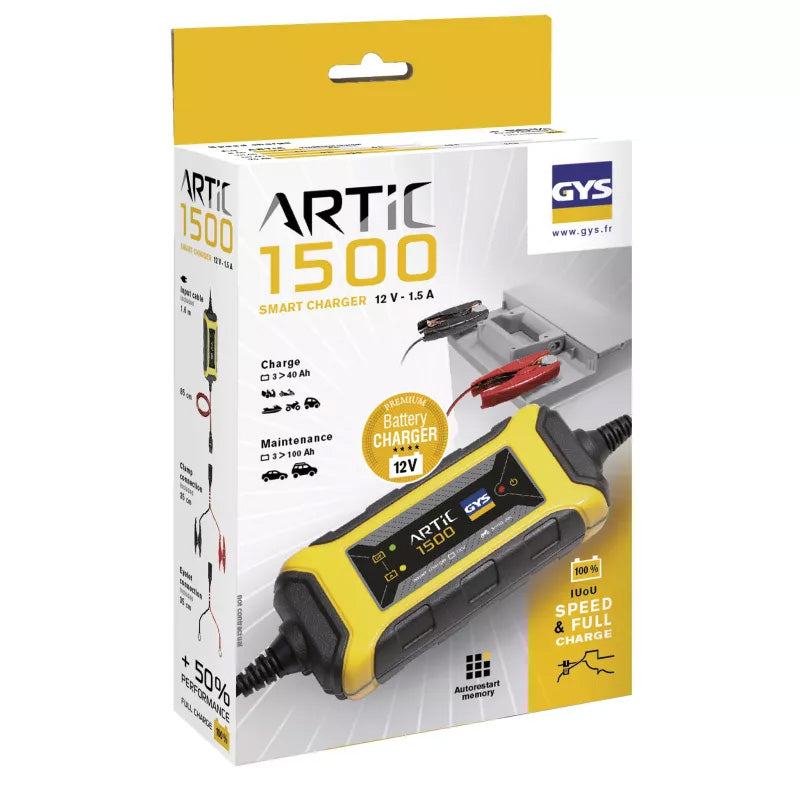 Chargeur de Batterie GYS ARTIC 1500