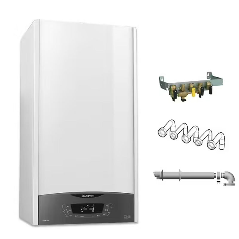 Chaudière ARISTON CLAS ONE 25 + Barrette + Douilles + Kit ventouse