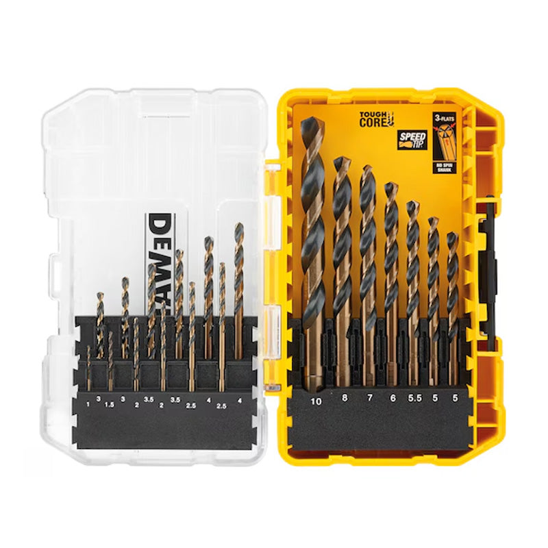 Coffret de 19 forets multi-matériaux DEWALT DT70728-QZ Black&Gold