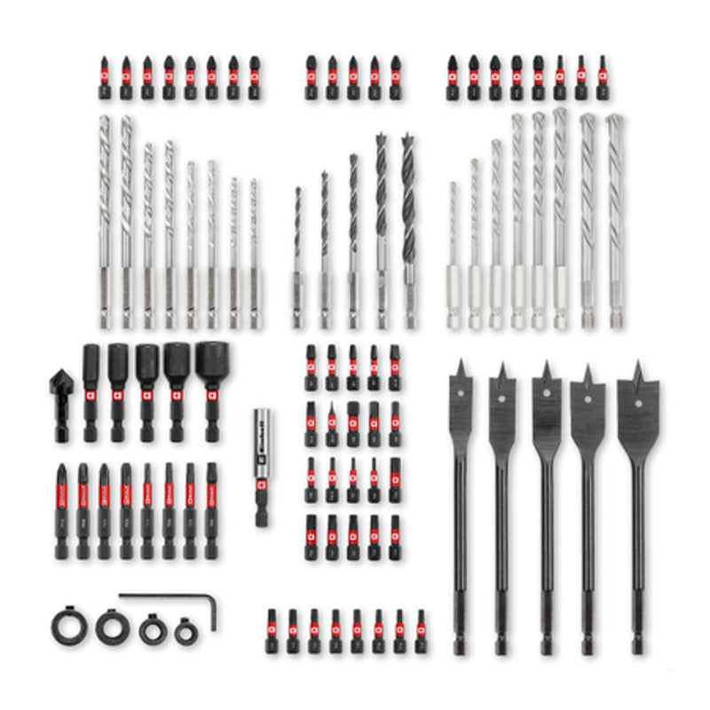 Coffret d’embouts et de forets résistant aux chocs XL-CASE EINHELL 49108798 (95 pièces)