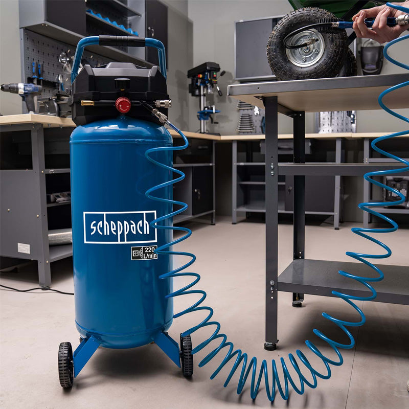 Compresseur 50L HC51V SCHEPPACH 5906152901 10 bar 1500 W