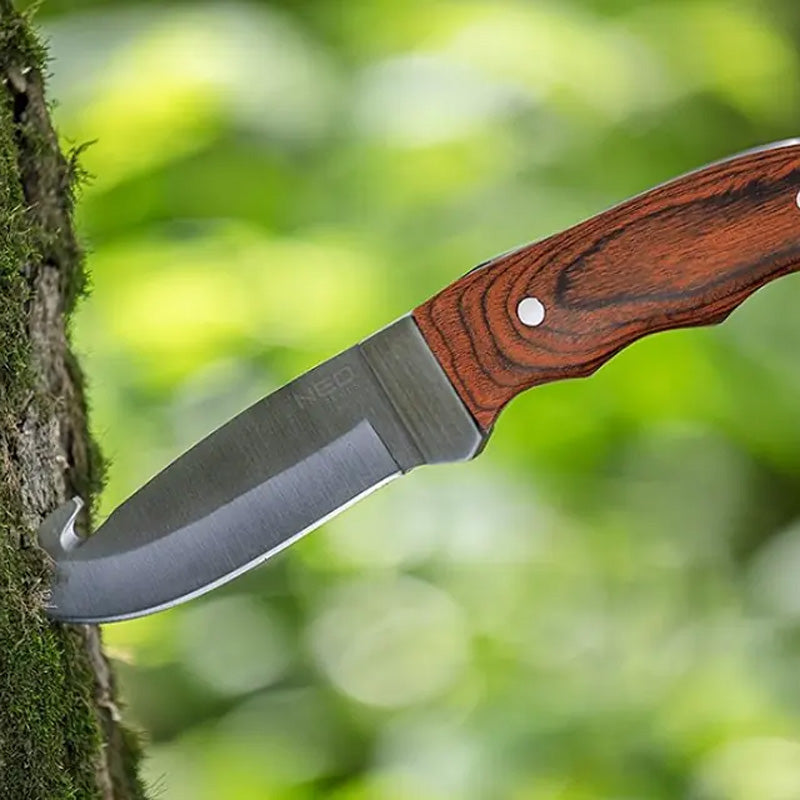 Couteau de survie lame pleine 24 cm - NEO TOOLS - 63-116