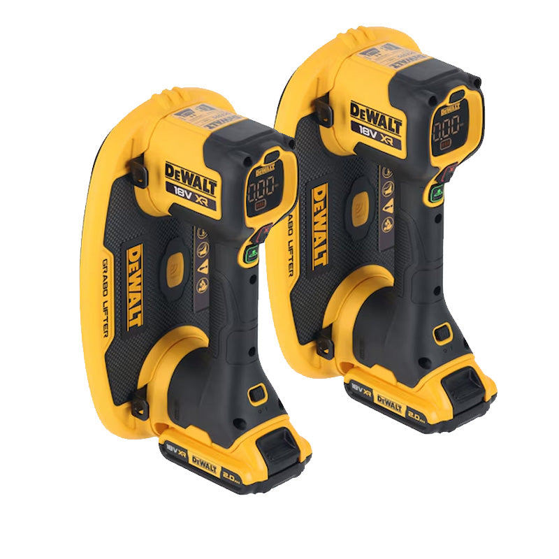 Lot de 2 Ventouses GRABO DEWALT DCE590N-XJ XR 18V
