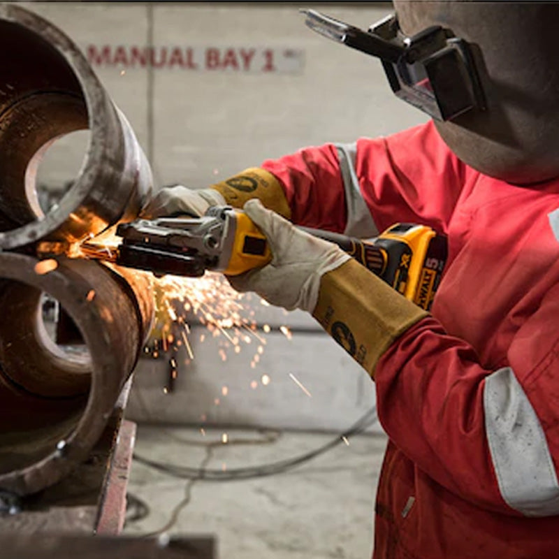 Meuleuse à tête plate 18V DEWALT DCG405FN-XJ