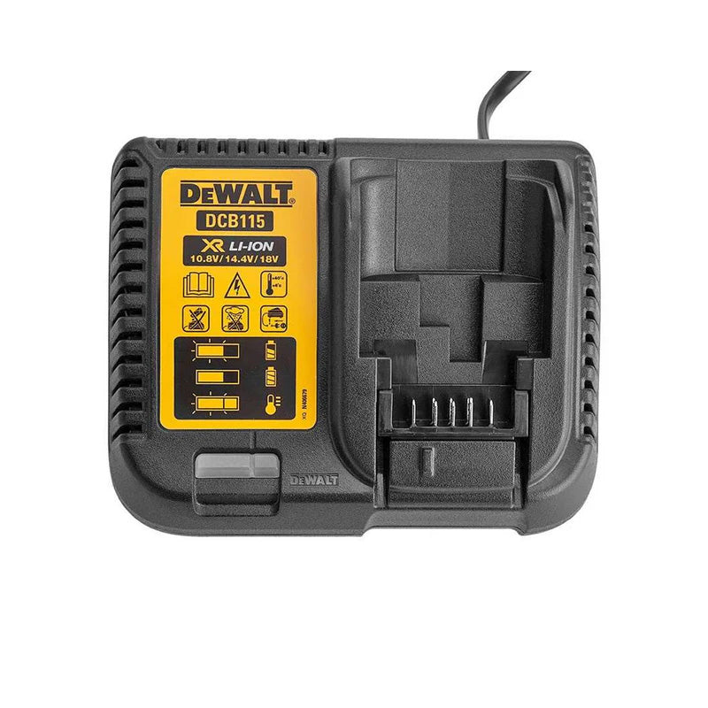 Pack 3 outils DEWALT DCKRT05 Perceuse + visseuse à choc + perforateur SDS-plus + 2 batteries + chargeur