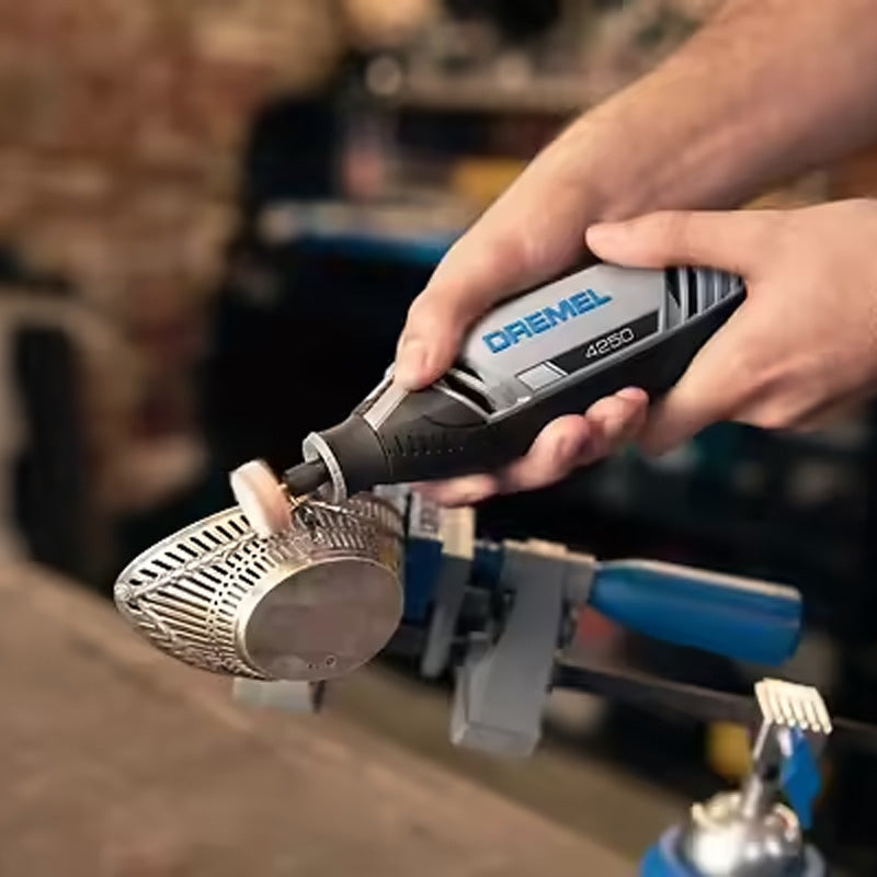 Dremel 4250 Outil Rotatif Multifonction 175W avec 3 Adaptations 35 Accessoires Vitesse Variable 5000-35000 tr/min pour Découper, Poncer, Percer, Nettoyer, Sculpter, Polir, Graver, Meuler, Défoncer