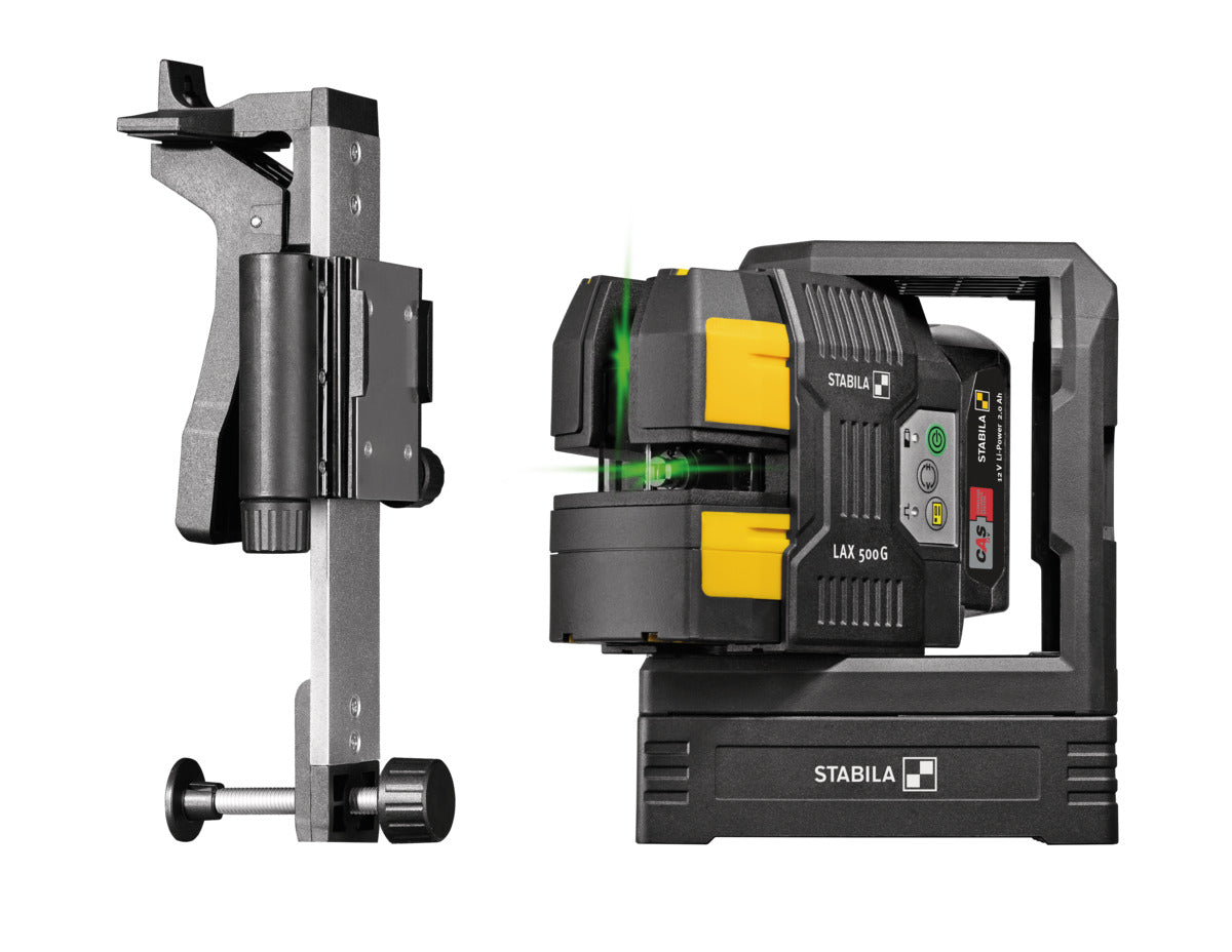 Laser lignes croisées et aplomb LAX 500 G, 12-V-System, 7-pcs (EU) STABILA 19984