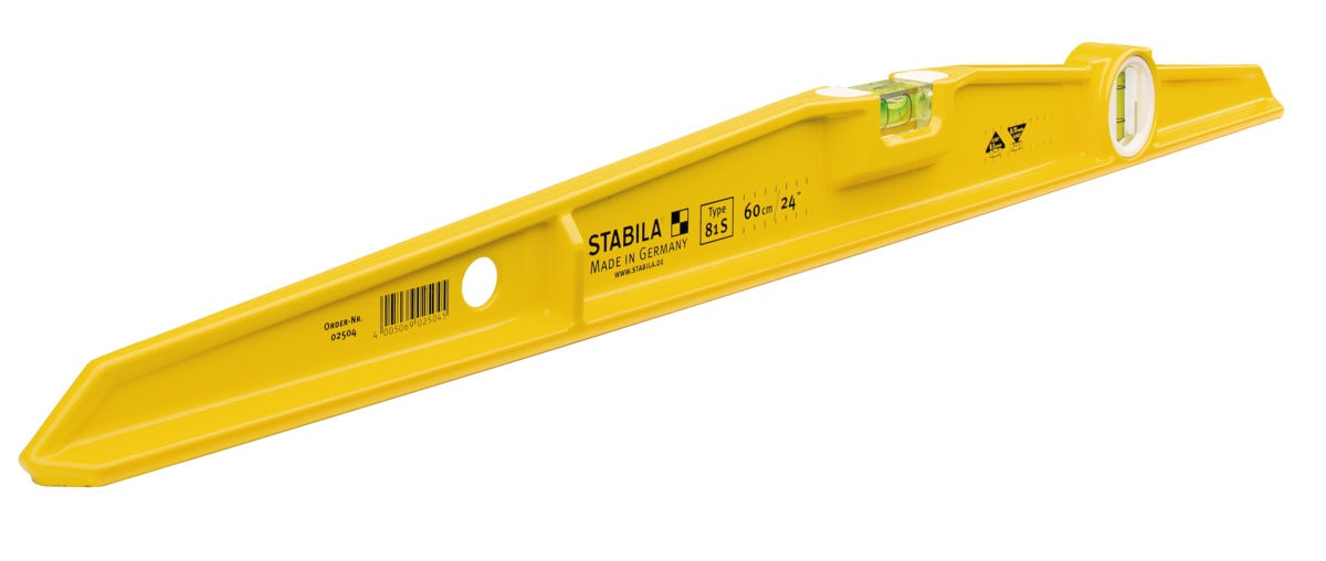 Niveaux à bulle Type 81 S STABILA