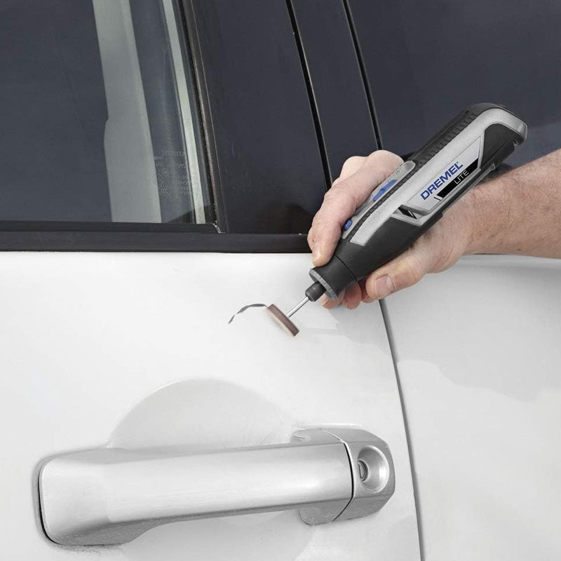 Outil Rotatif Multi-usage Sans-Fil DREMEL Lite (7760-15) avec batterie 3,6V 2Ah, 15 Accessoires, Chargeur USB, 8 000-25 000 tr/min