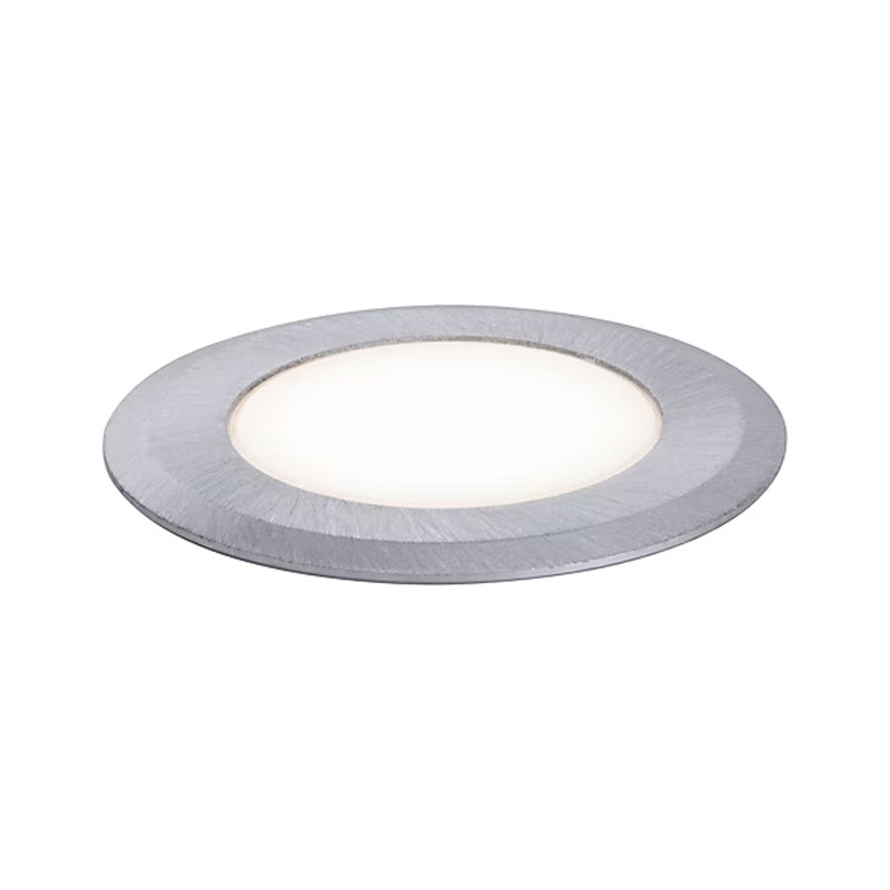 Encastré de sol Floor carré Extérieur - Paulmann - 94366 - 230V - 50x50mm - 2W - 210lm - 3000K - IP67 - Acier