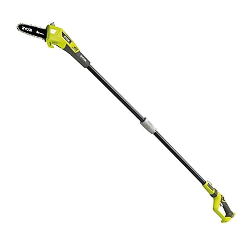 Élagueur sur perche 18V - RYOBI OPP1820 - guide 20 cm - 5,5 m/s - guide incliné 15° - tube d'extension 95 cm fourni (vendu sans batterie)