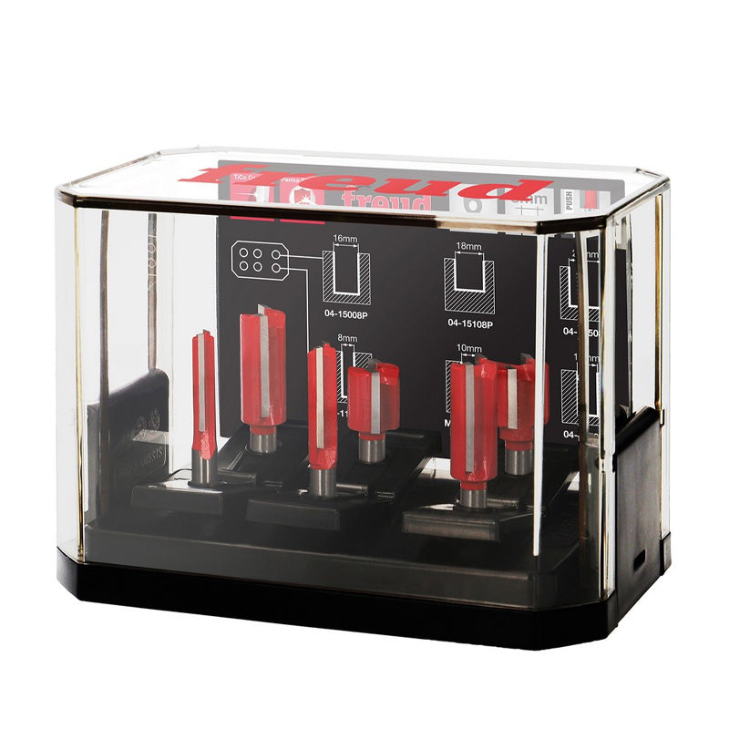 Coffret FREUD 6 fraises droites