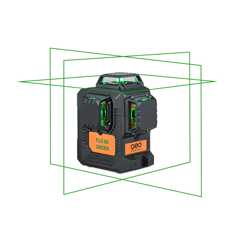 Laser multiplan GEO FENNEL FLG 6X Green Maxi set