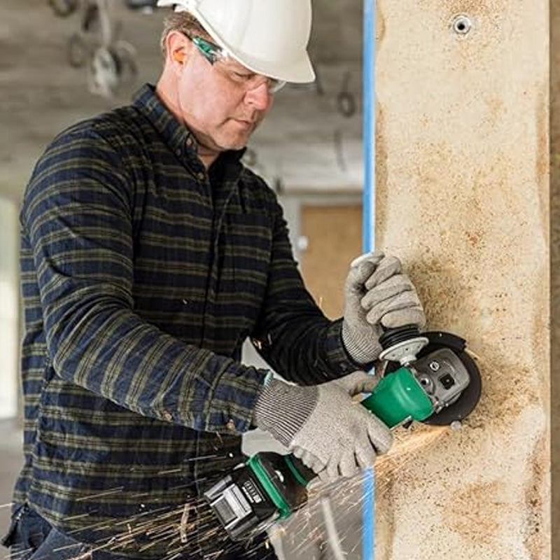 Meuleuse HIKOKI G3613DEW2Z - Ø125mm - MultiVolt 36V Brushless - Frein - inter.autobloquant - LVH (vendu sans batterie) en HitCase III