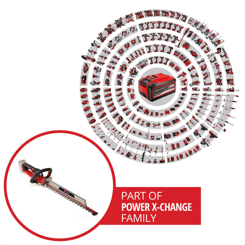 Taille-haies sans fil EINHELL GP-CH 18/61 Li BL (vendu sans batterie)