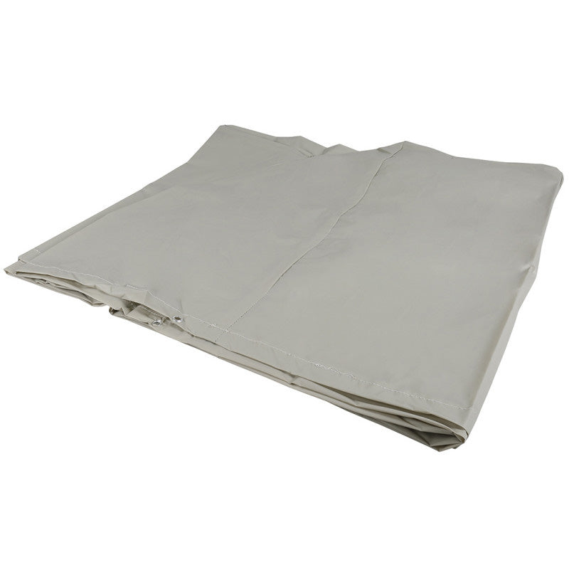 Greengeers 93814 Housse Protection de 6 Chaises Polyéthylène Gris 120 x 65 x 65 cm