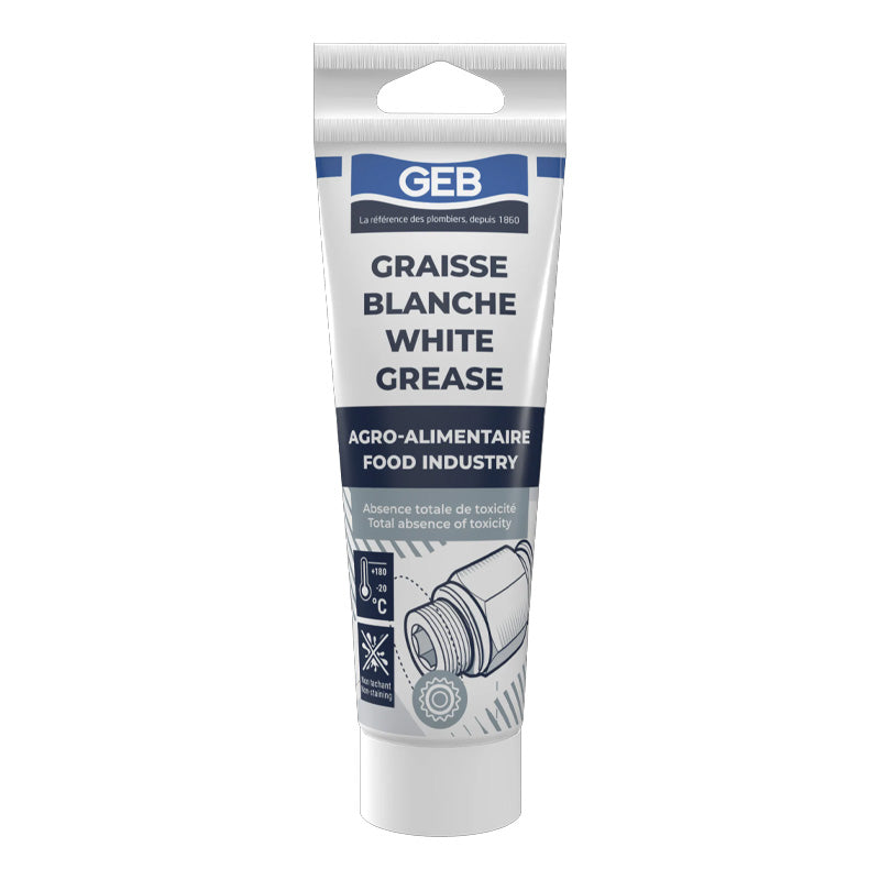 Graisse blanche GEB sans savon spécial contact alimentaire 125ml