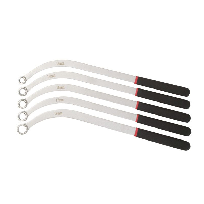 Jeu de 5 clés 12 pans pour poulies et galets tendeurs, 13-15-16-17-19 mm - KS TOOLS - 150.1200