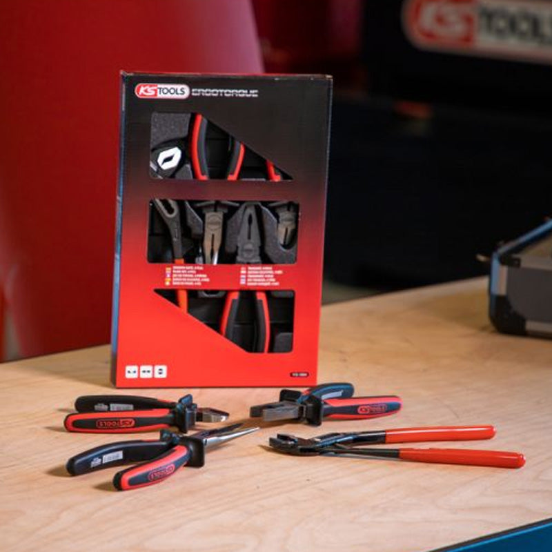 Jeu de 4 pinces ERGOTORQUE® - KS TOOLS - 115.1004