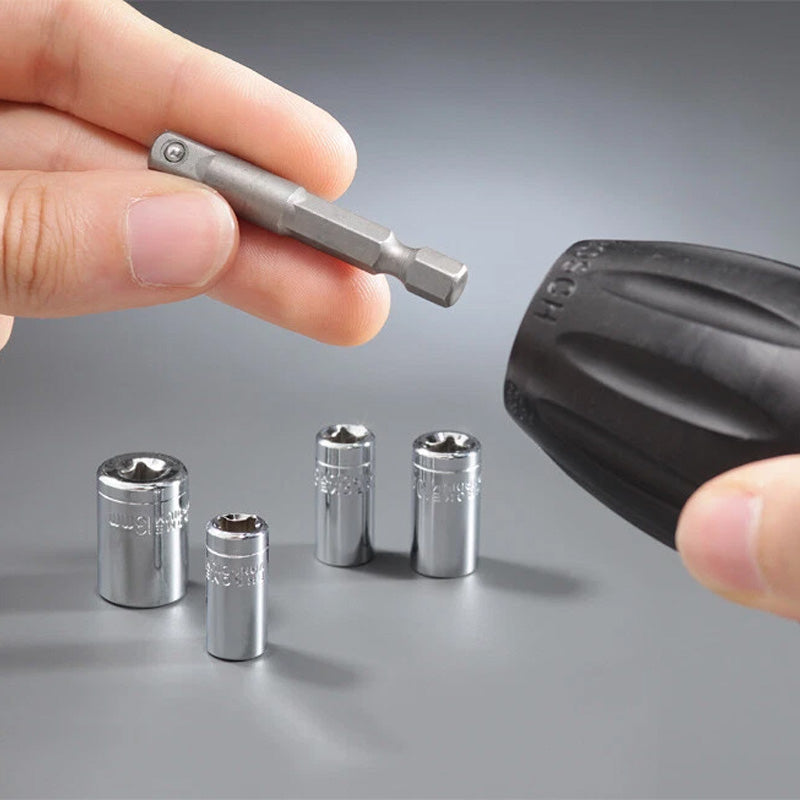 kwb - 105110 Douille 7 mm, 8 mm, 10 mm, 13 mm Propulseur 1/4" (6.3 mm) 5 pc(s)