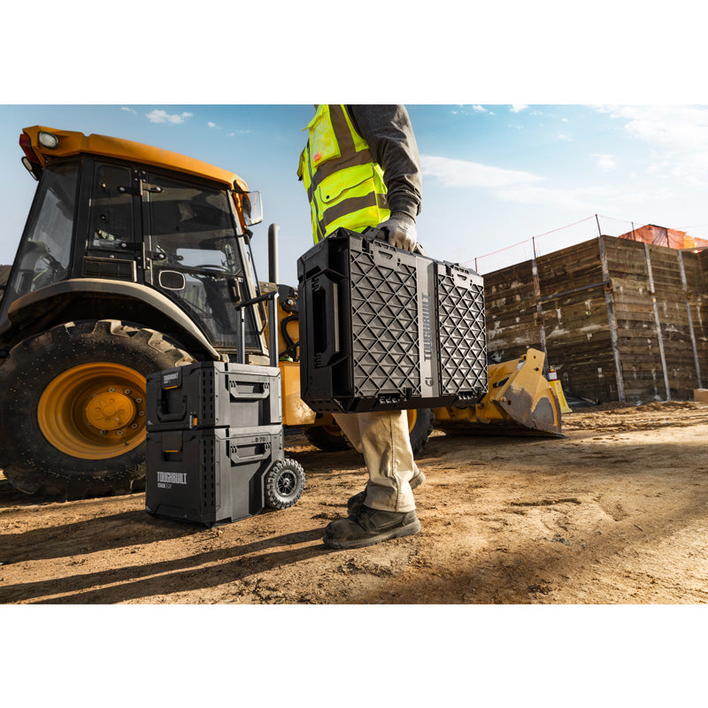 STACKTECH KIT 3 pièces TOUGHBUILT TB-B1S3-B-70R-BEA Coffre de chantier + Grande boite + boite moyenne