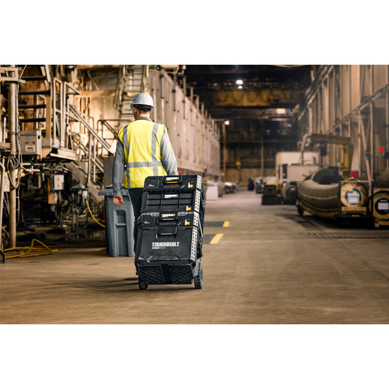 STACKTECH KIT 3 pièces TOUGHBUILT TB-B1S3-B-70R-BEA Coffre de chantier + Grande boite + boite moyenne