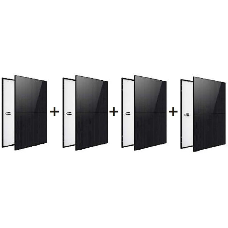 Kit photovoltaique Autoconsommation 4 Panneaux 1720W
