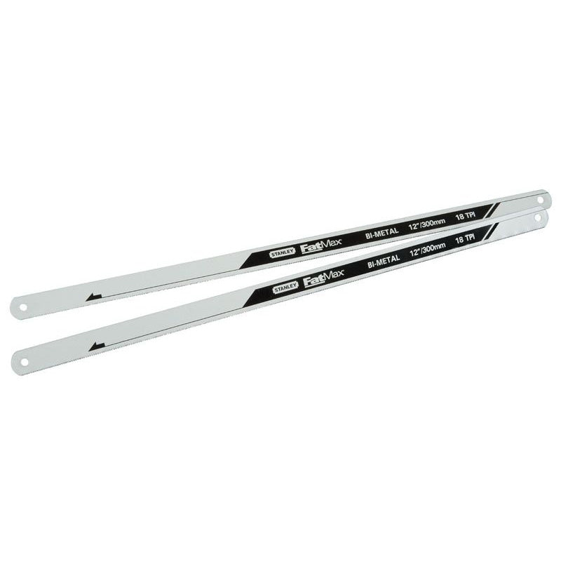 Lame de scie à métaux - carte 2 lames bimetal fatmax 10 dents - STANLEY - FMHT0-20195