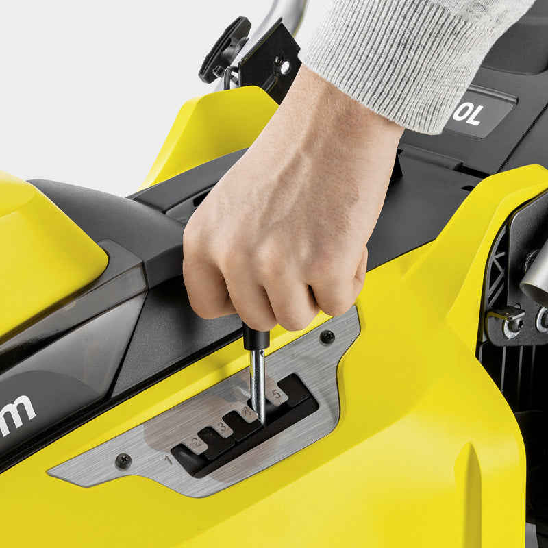 Tondeuse à gazon sans fil 36V KÄRCHER 1.444-450.0 LMO 36-40 + 1 batterie Li-Ion 5Ah + Chargeur