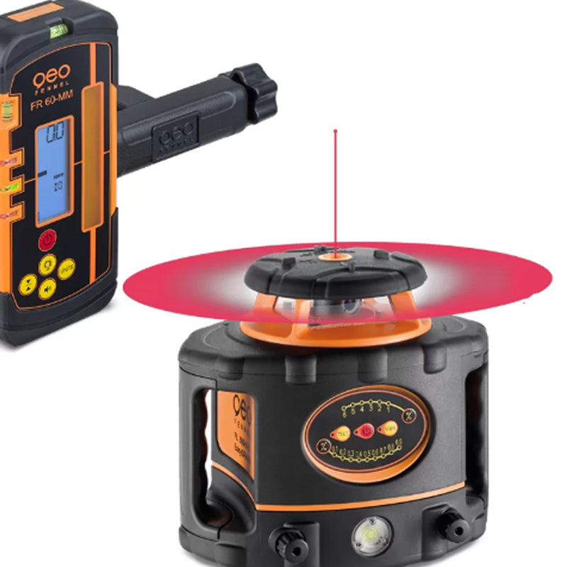 Laser rotatif simple pente GEO FENNEL FL 300HV-G EasyGRADE & FR 60-MM