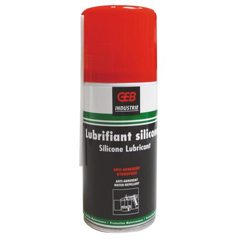 Lubrifiant anti-adhérent GEB 100% silicone aérosol 210 150 ml