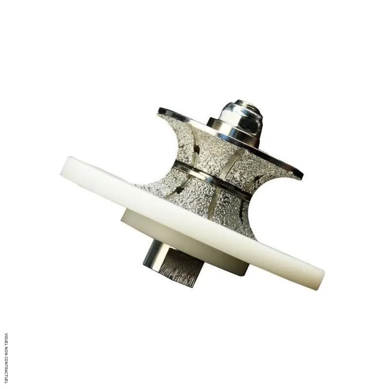 MEULE DE FAÇONNAGE H10 mm PROFIL 1/4 ROND 45° DIAM INDUSTRIES