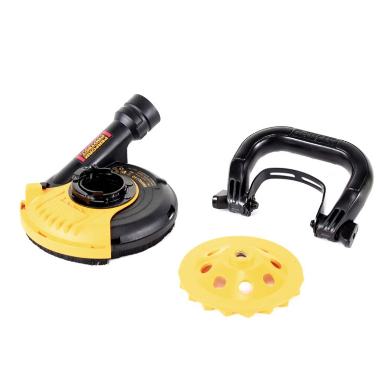 Meuleuse 125 mm 1500W - vitesse variable DEWALT DWE4257KT-QS avec kit de surfaçage