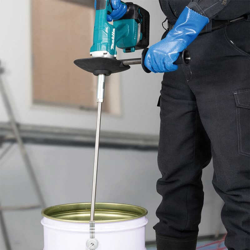 Malaxeur M12/14 2x5Ah 18V LXT ® MAKITA DUT130RTE en sac