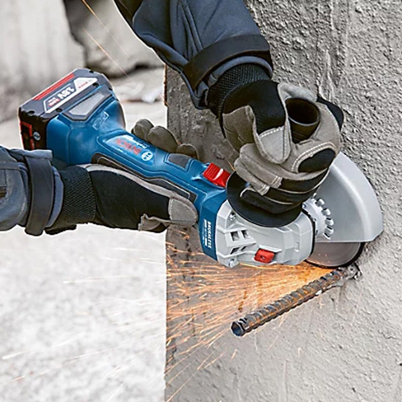 Meuleuse angulaire sans-fil BOSCH GWS 18V-7 - 0 601 9H9 001 Professional (vendu sans batterie) en carton avec accessoires