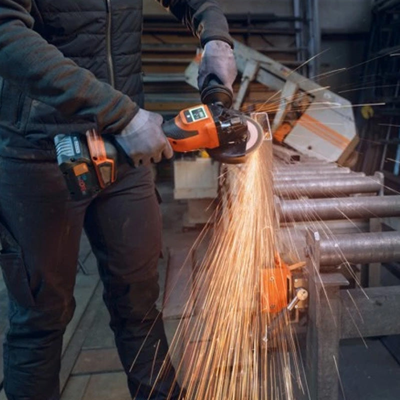 Meuleuse d’angle sans fil Ø 125 mm CCG 18-125-15 AS FEIN 71220961000 (Produit seul)