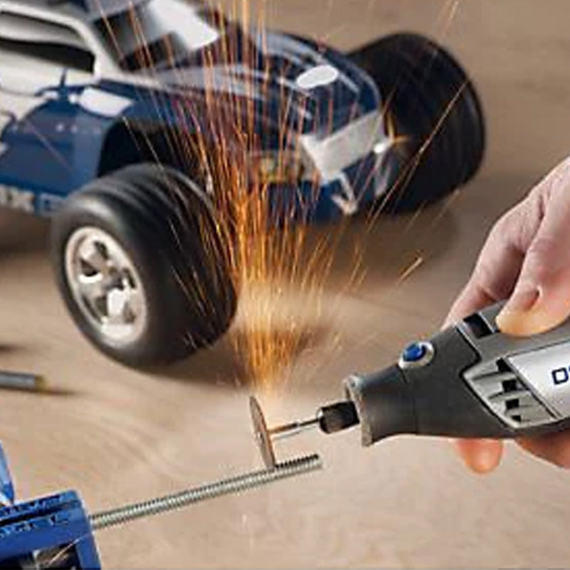 Outil Rotatif Multifonction DREMEL F0133000JA 130W avec 15 Accessoires, 10 000-33 000 tr/min