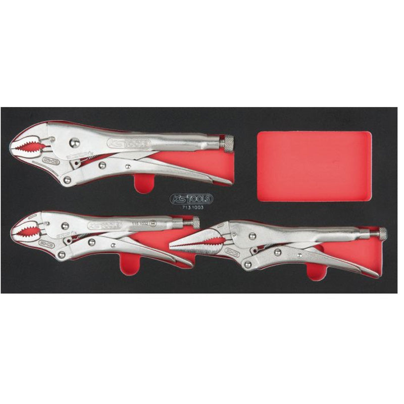 Module de pinces étaux GRIPfix Xtreme, 3 pièces - KS TOOLS - 713.1003