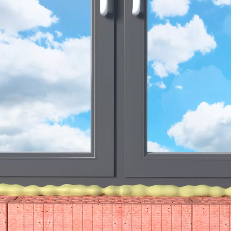 Mousse expansive polyuréthane PU 1/500 isolant et colmatage, 500 ml