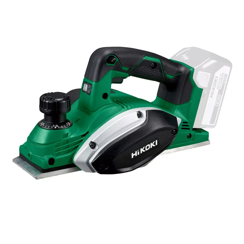Rabot 18V Li-ion glissière - 82mm - HIKOKI P18DSLW4Z feuillure 9mm (vendu sans batterie)
