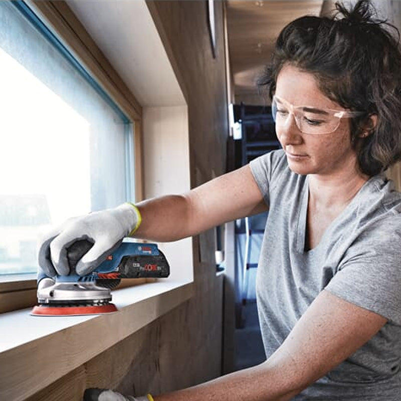 Pack 4 outils 18V BOSCH  : GSR 18V-90C + GKT 18V-52GC + GST 18V-155 SC+ GEX 18V-125 + 1 batterie 4,0 Ah (ProCORE) + 2 batteries 5,5 Ah (ProCORE) + GAL 1880CV (L)