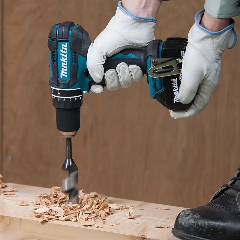 Perceuse visseuse à percussion Brushless 2x3Ah 18V MAKITA DHP482SFE en coffret