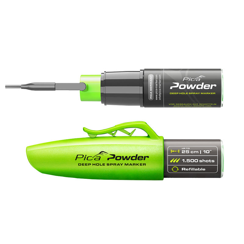 PICA POWDER Pour des marquages par pulvérisation poudre jusqu'à 20cm de profondeur