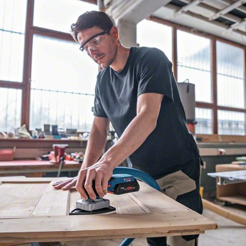 PONCEUSE VIBRANTE 18V GSS 18V-13 solo L-Boxx avec divers bases et accessoires