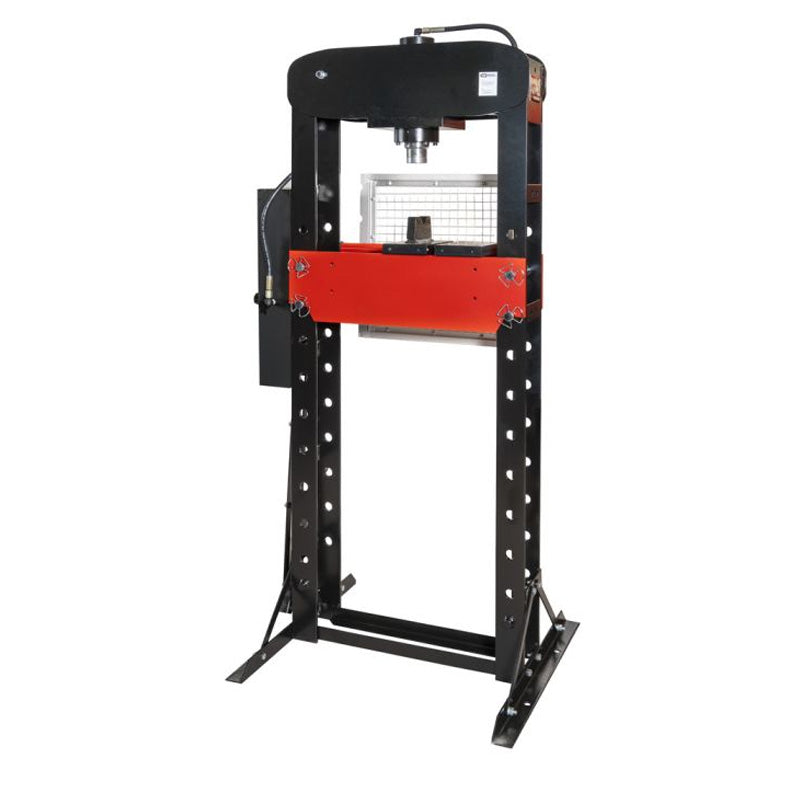 Presse hydraulique 30t à pompe hydraulique 2 vitesses - KS TOOLS - 160.0114