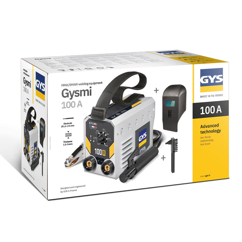 Pack Soudure GYS GYSMI 100A Complet (Box Quadri)