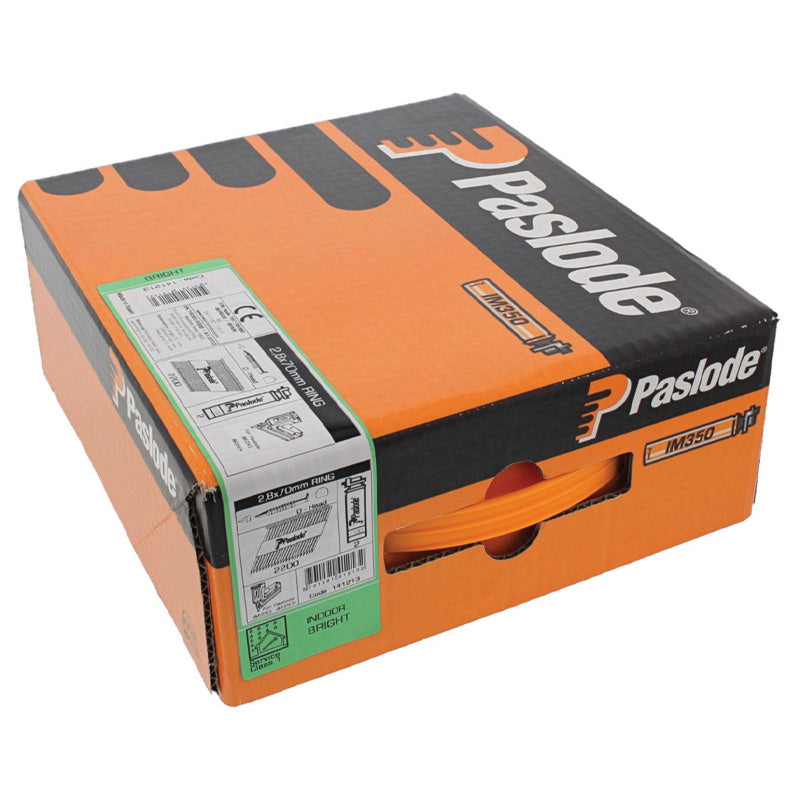 Pack de 3300 clous crantés PASLODE 141202 avec gaz 2,8x 51mm
