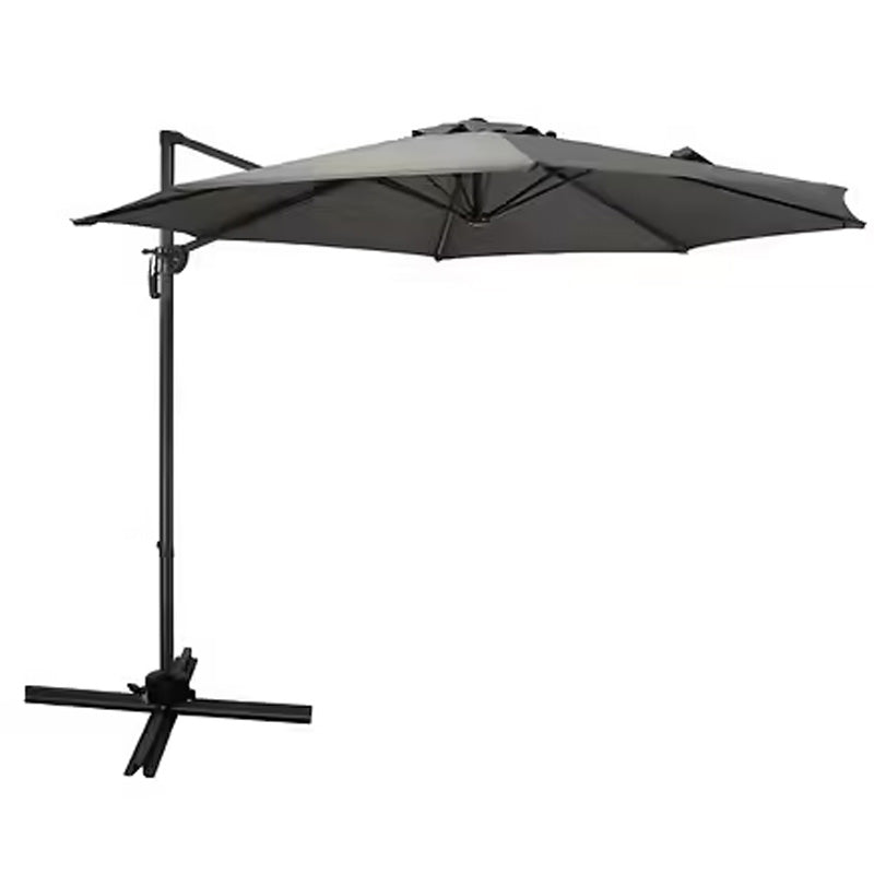Parasol décentré - Aluminium - Gris Anthracite - D3m ESSENCIEL GREEN